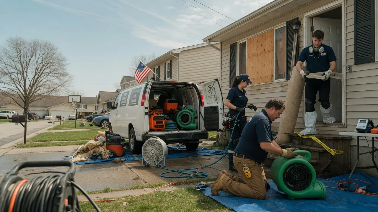 Water Damage Restoration in Olla, LA near me